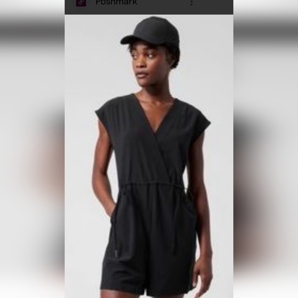 Athleta Black Jumpsuit